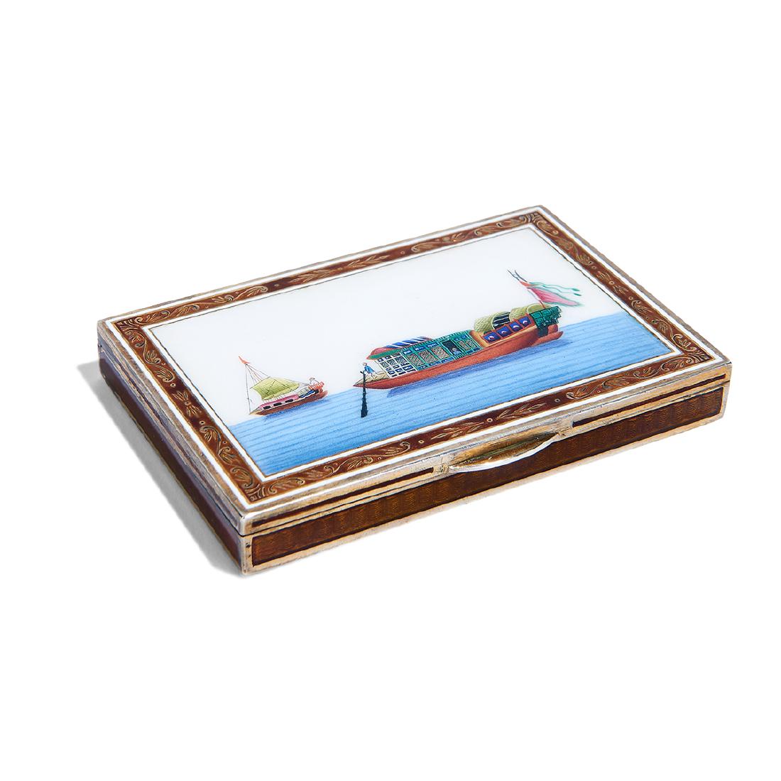 Continental, Chinese Maritime Cigarette Case (1 of 4)