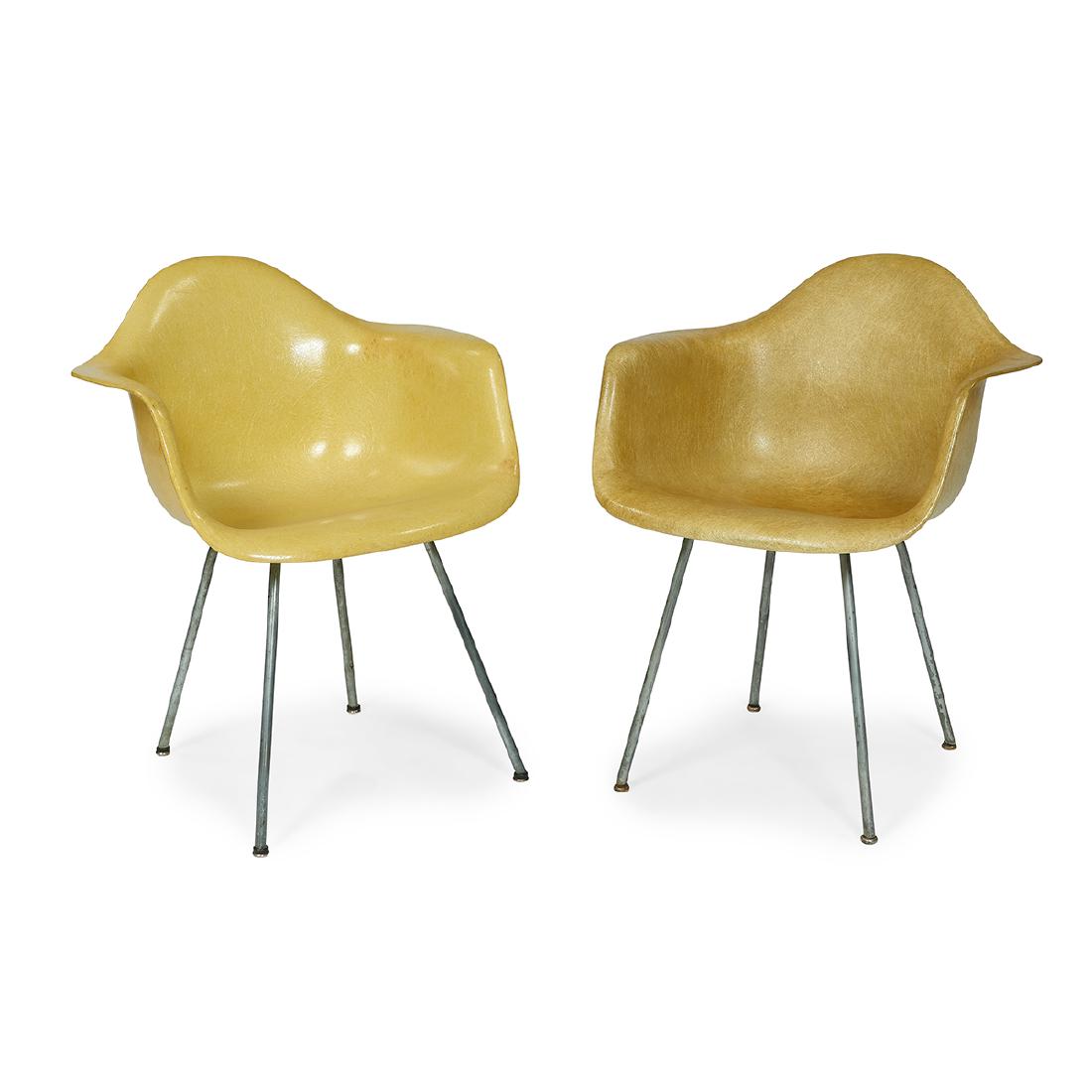 Charles & Ray Eames shell chairs, two, one Zenith (1 of 2)