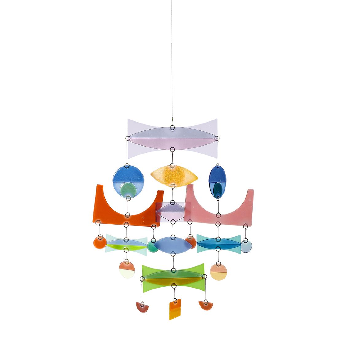 Michael Higgins & Frances Higgins glass mobile (1 of 3)