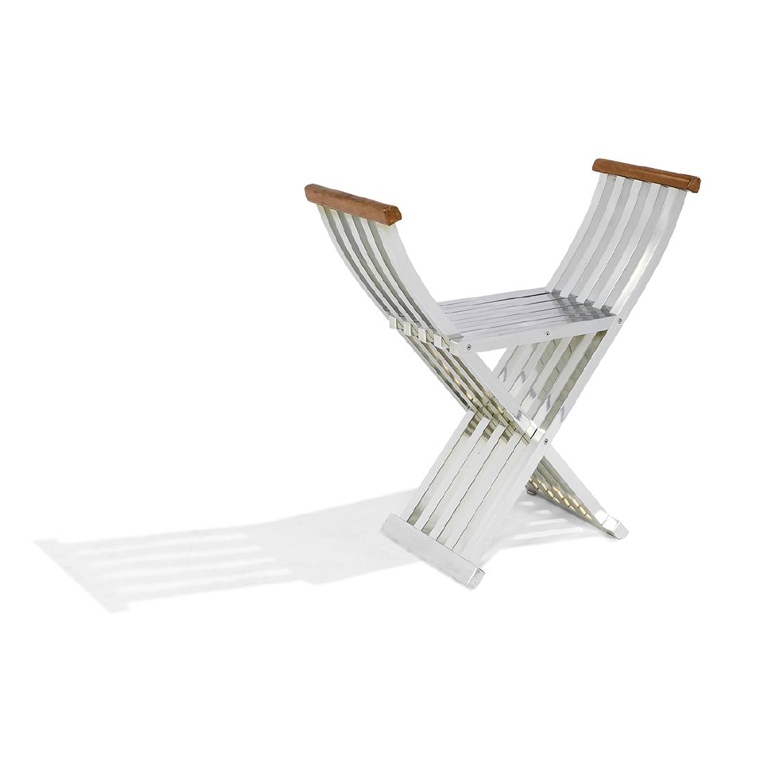 John Vesey Classic Folding Bench, aluminum (1 of 1)