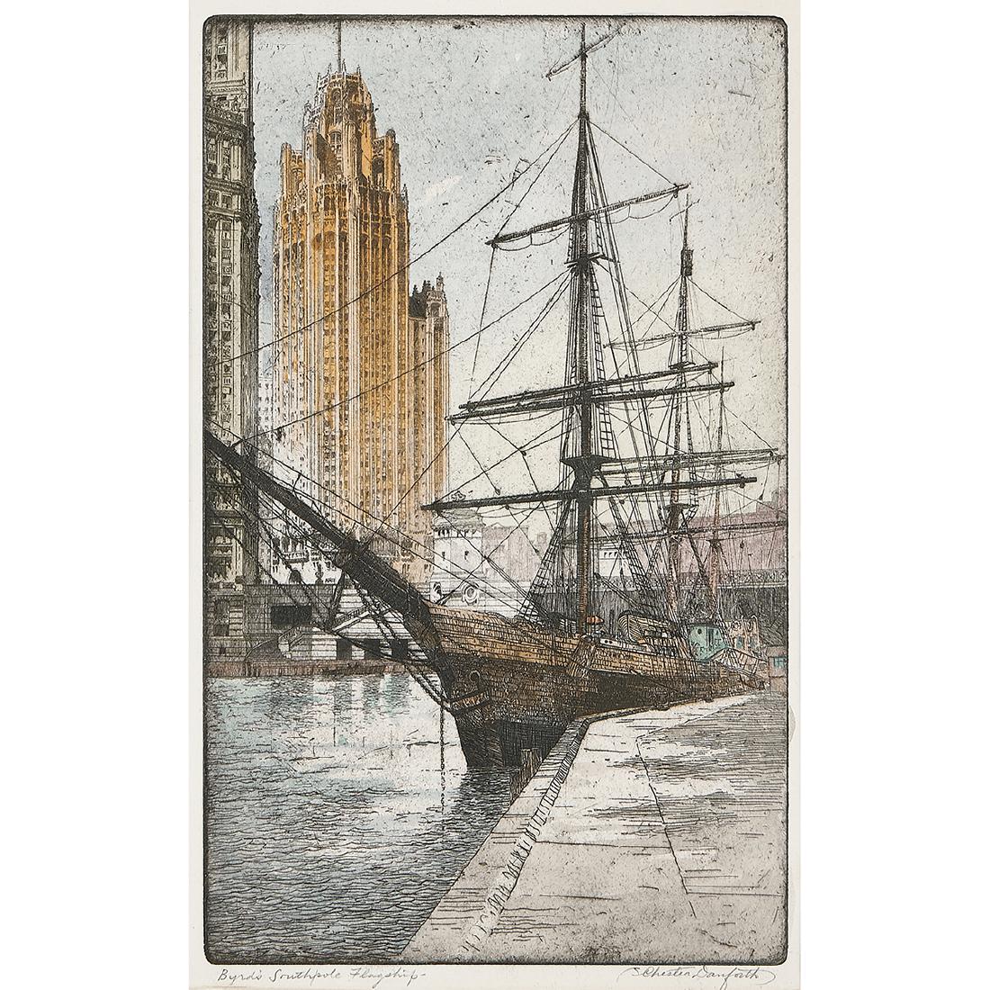 Chester Danforth, Byrd's Southpole Flagship (1 of 2)