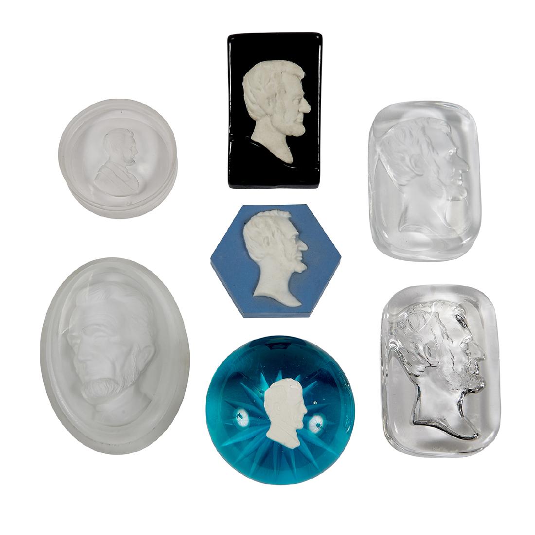 Abraham Lincoln (7) Paperweights (1 of 4)