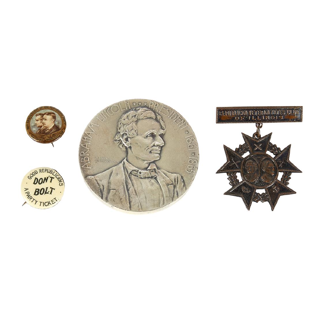 Ryden/Hanson, Abraham Lincoln Reunion Medal (1 of 2)