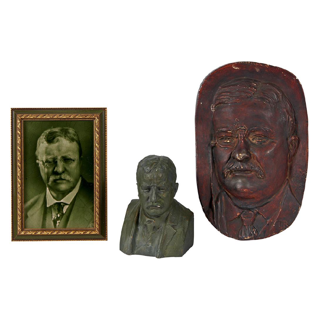 Theodore Roosevelt, Group of (3) Items (1 of 3)