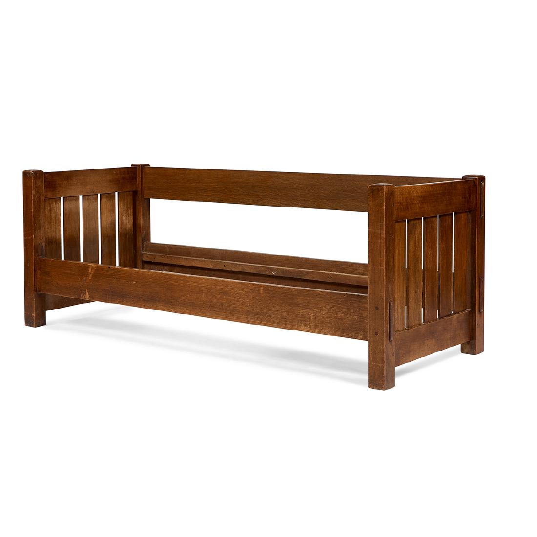 Gustav Stickley settle, #225 (1 of 1)