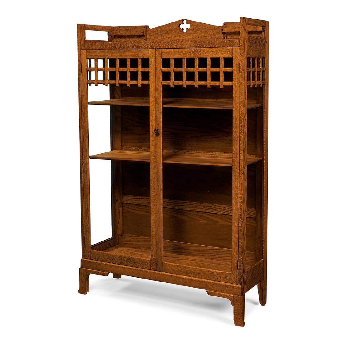 American Arts & Crafts china cabinet (1 of 1)