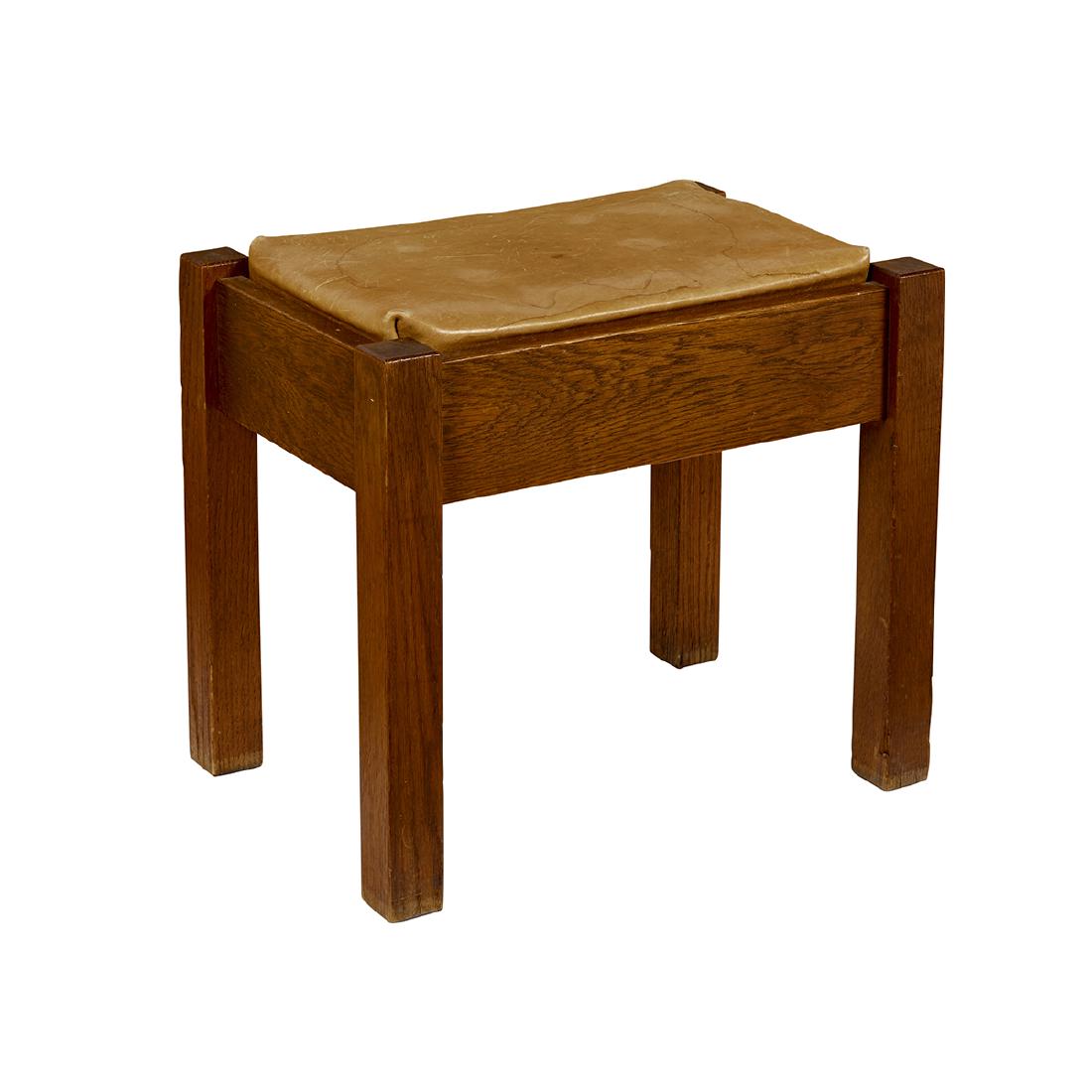 Stickley Brothers footstool, #5267 (1 of 2)