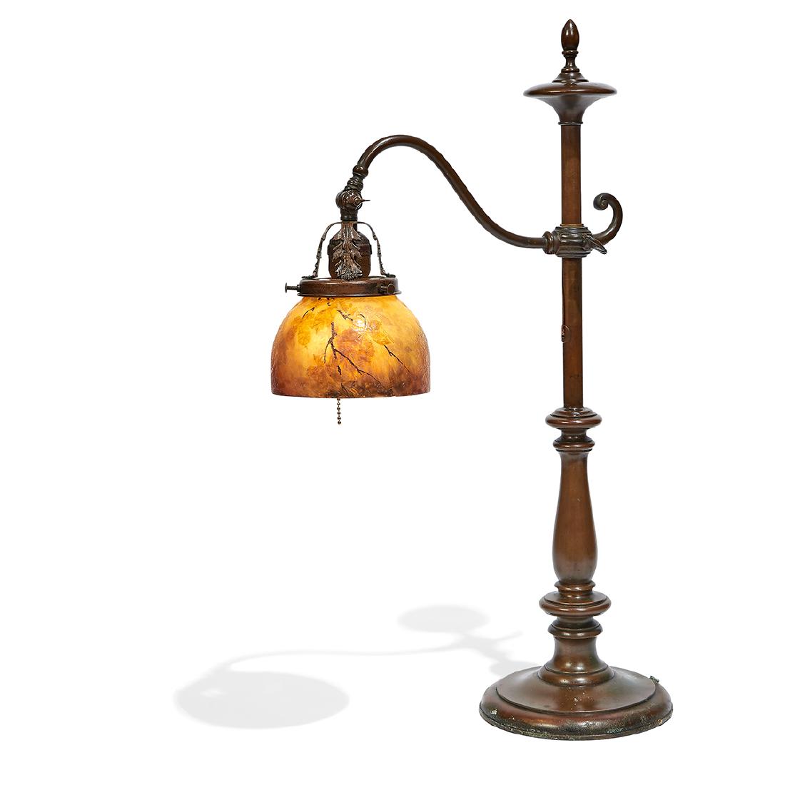 The Handel Lamp Company lamp and shade (1 of 2)