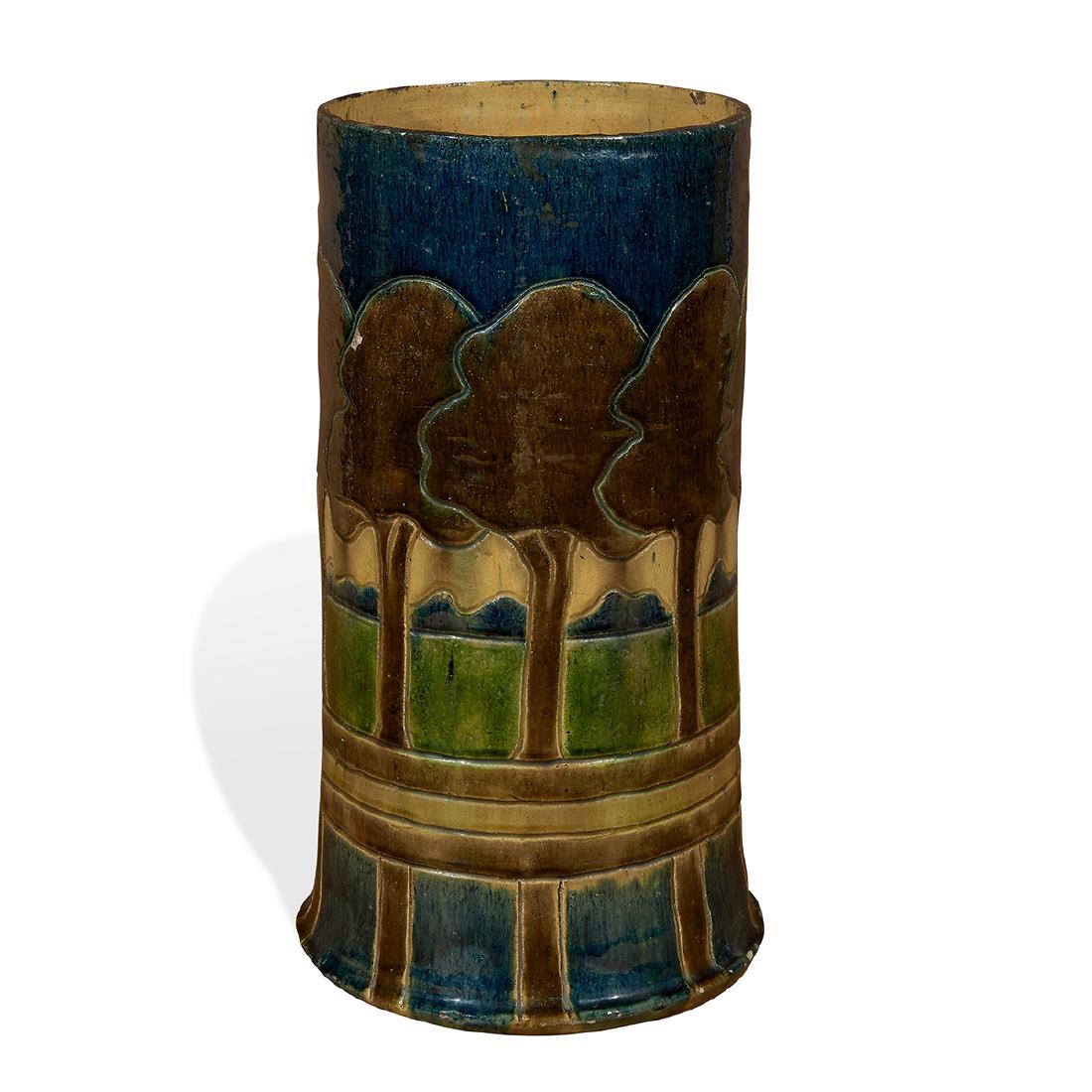 Jozef-Pieter Laignel Landscape floor vase (1 of 2)