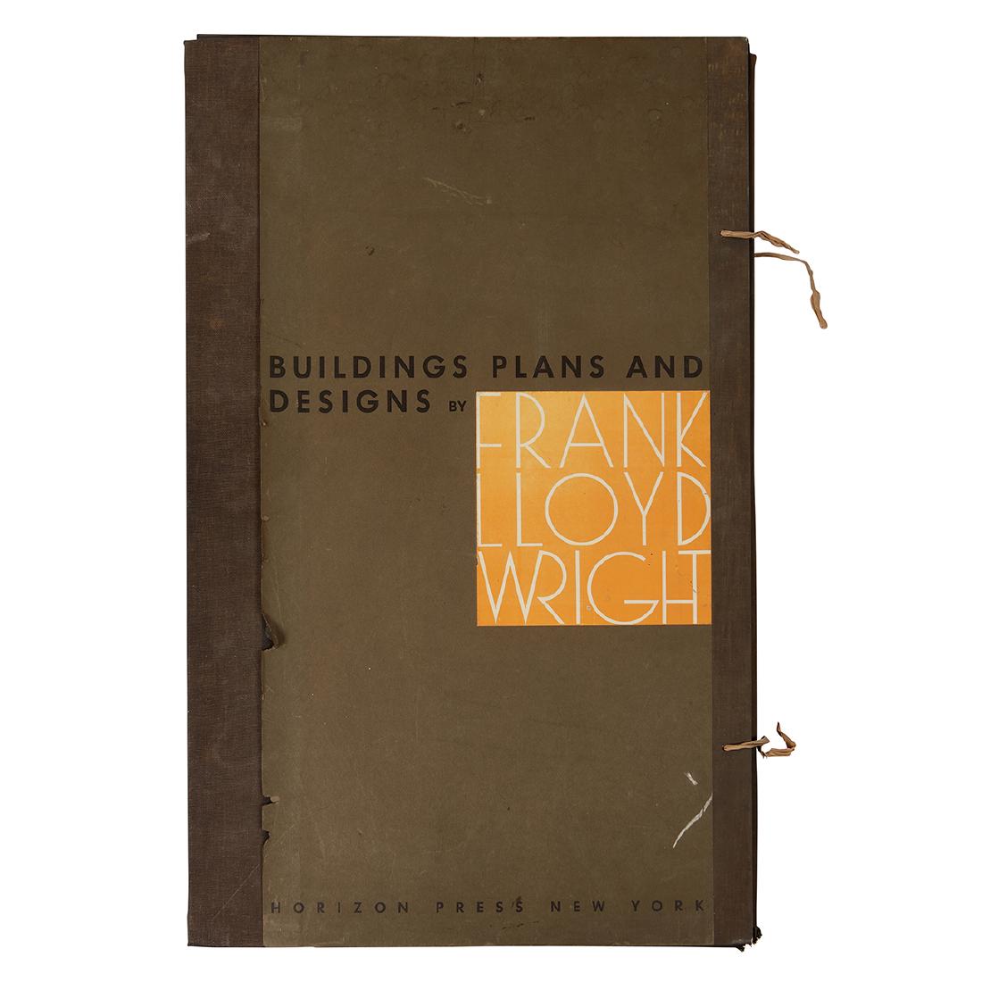 WRIGHT, FRANK LLOYD Buildings, Plans and Designs (1 of 2)