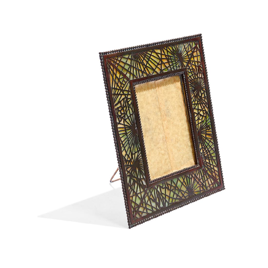 Tiffany Studios Pine Needle picture frame (1 of 2)