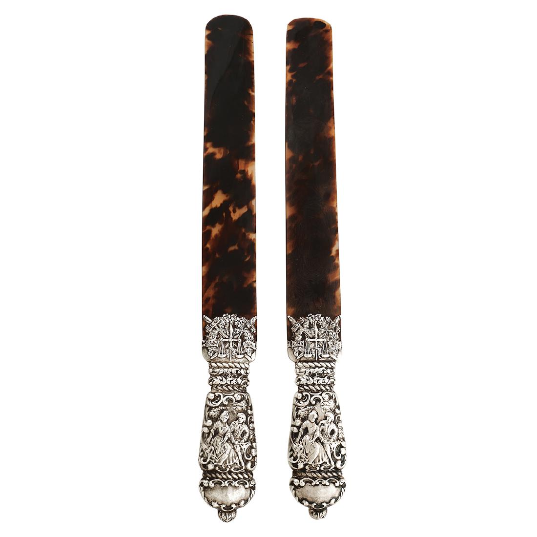 Continental Antique paper knives, pair (1 of 4)