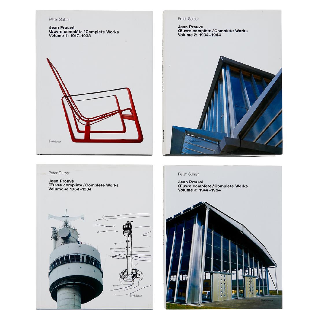 Jean Prouvé four books, The Complete Works (1 of 1)