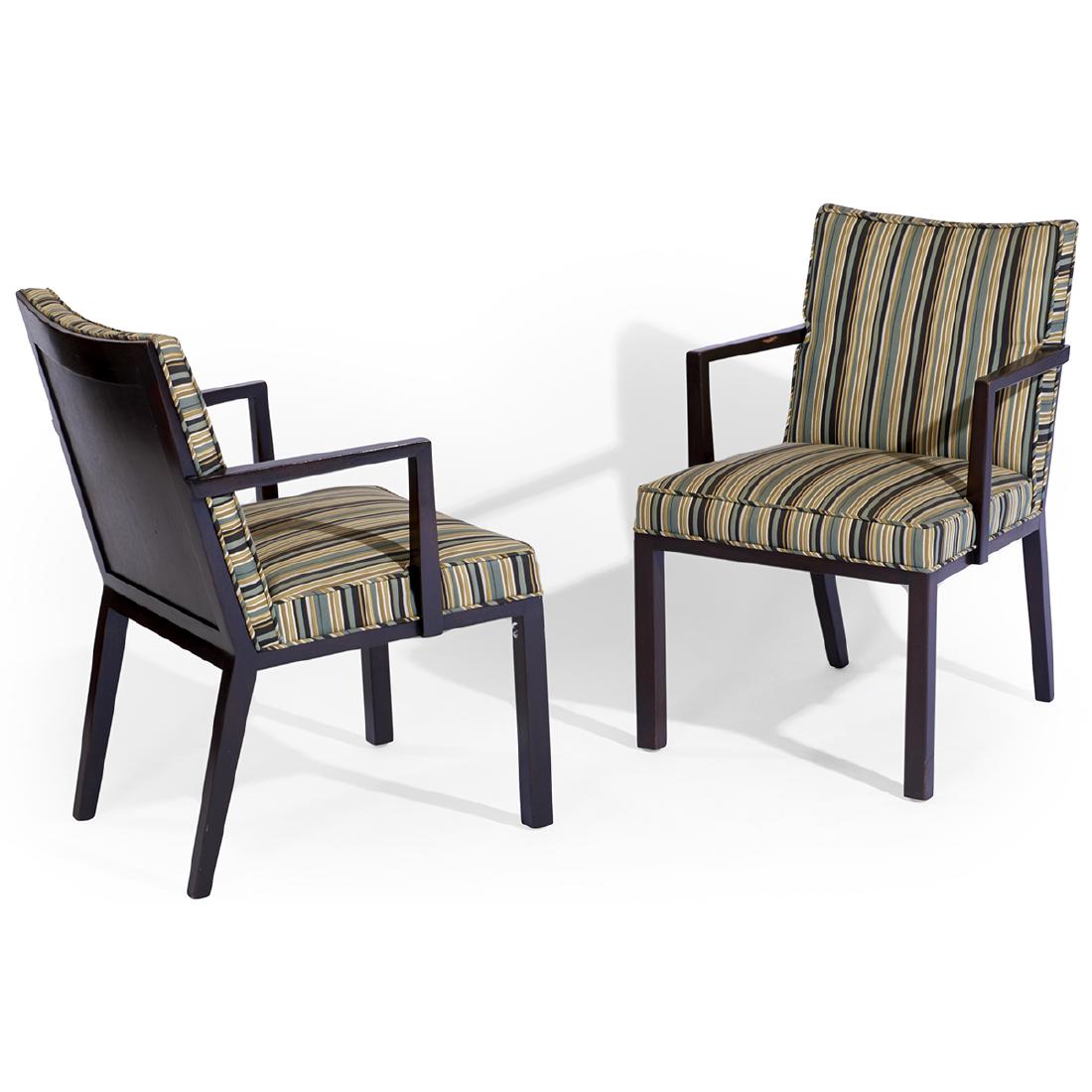 Edward Wormley for Dunbar armchairs, two (1 of 1)