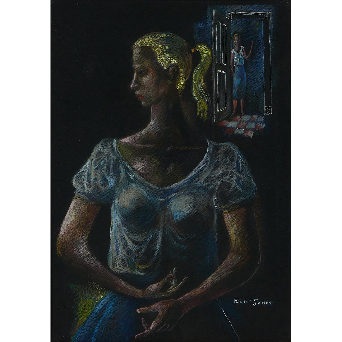 Fred Jones, Woman and Doorway (1 of 2)