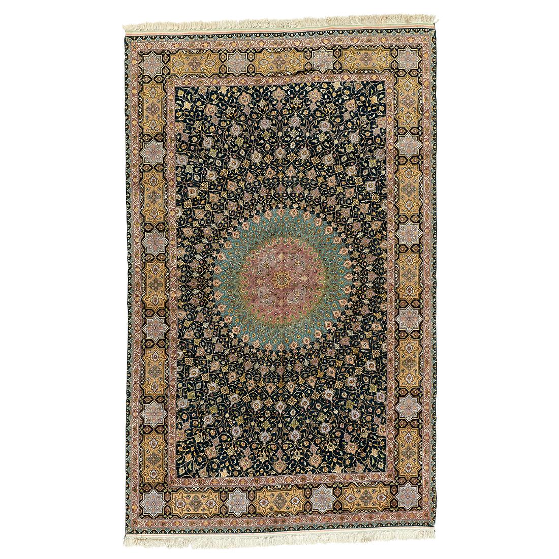 Persian Tabriz Gombad area rug (1 of 1)