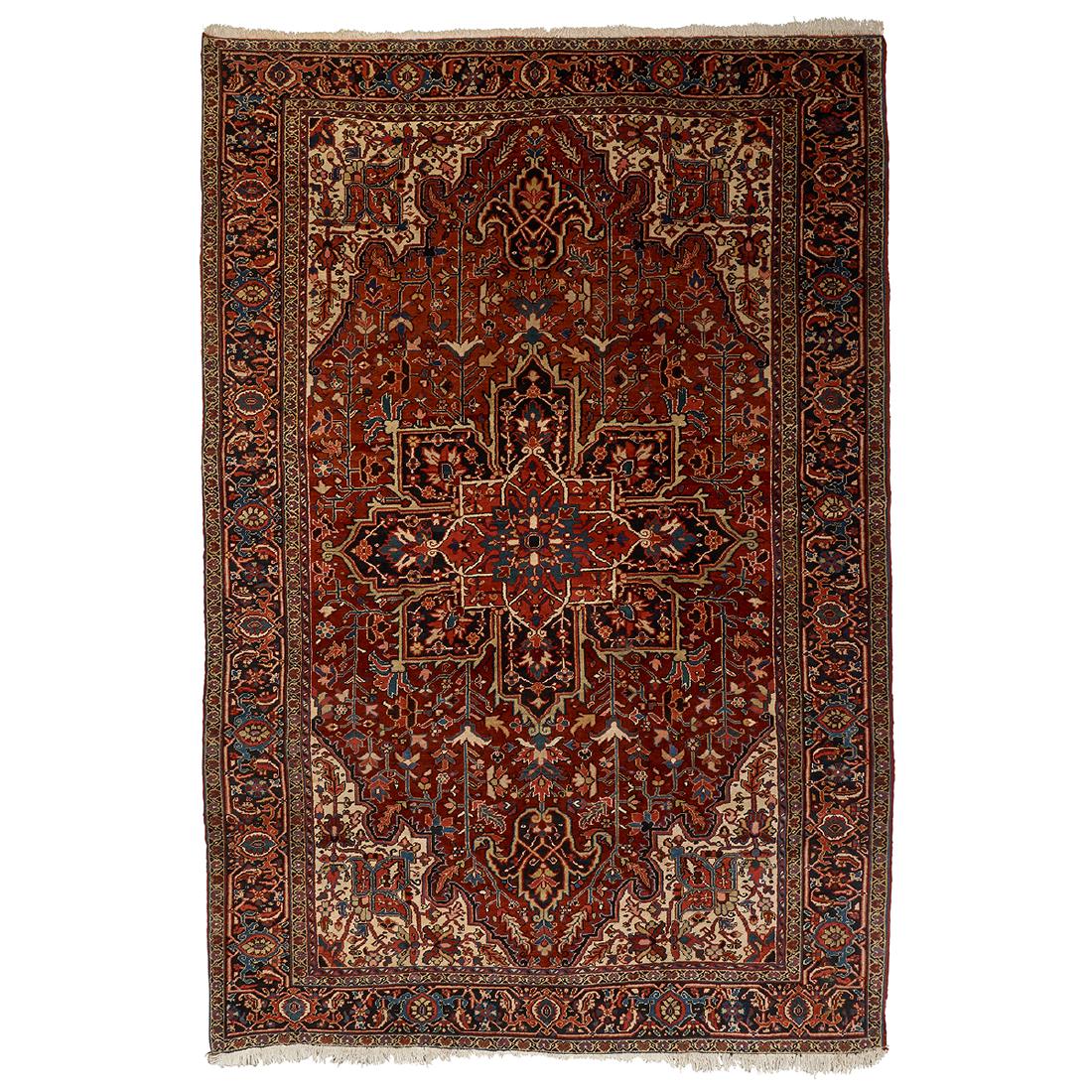 Persian Heriz rug (1 of 1)