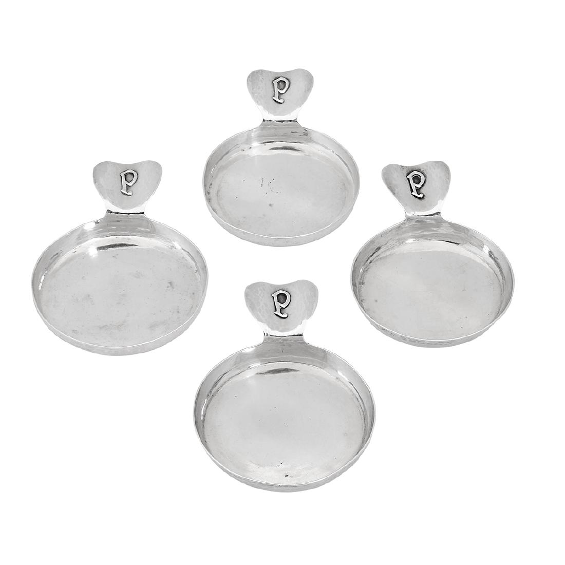 The Kalo Shop stacking ash receivers, four, #M305 (1 of 3)