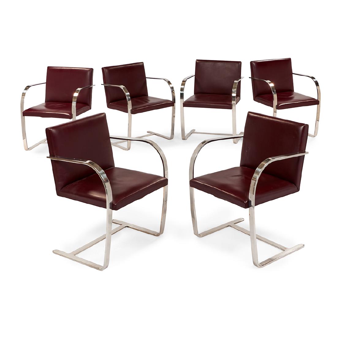 Mies van der Rohe / Knoll Brno chairs, six (1 of 1)