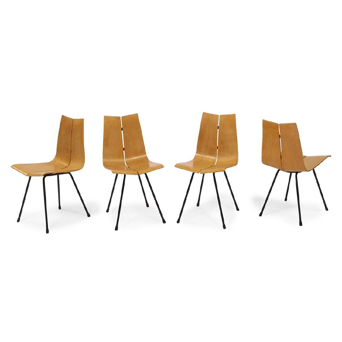 Hans Bellmann / Horgan-Glarus GA chairs, four (1 of 2)