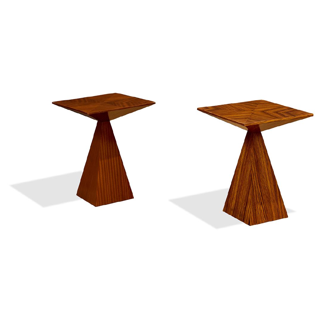 Harvey Probber prism side tables, #1210, two (1 of 2)