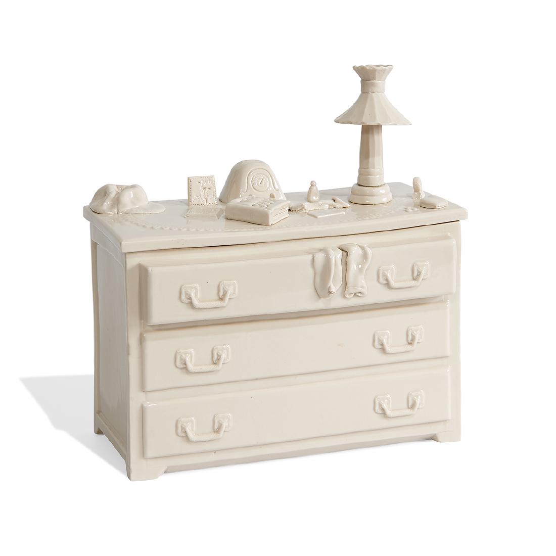 Jack Earl, Dresser Top, 1976, glazed ceramic (1 of 4)