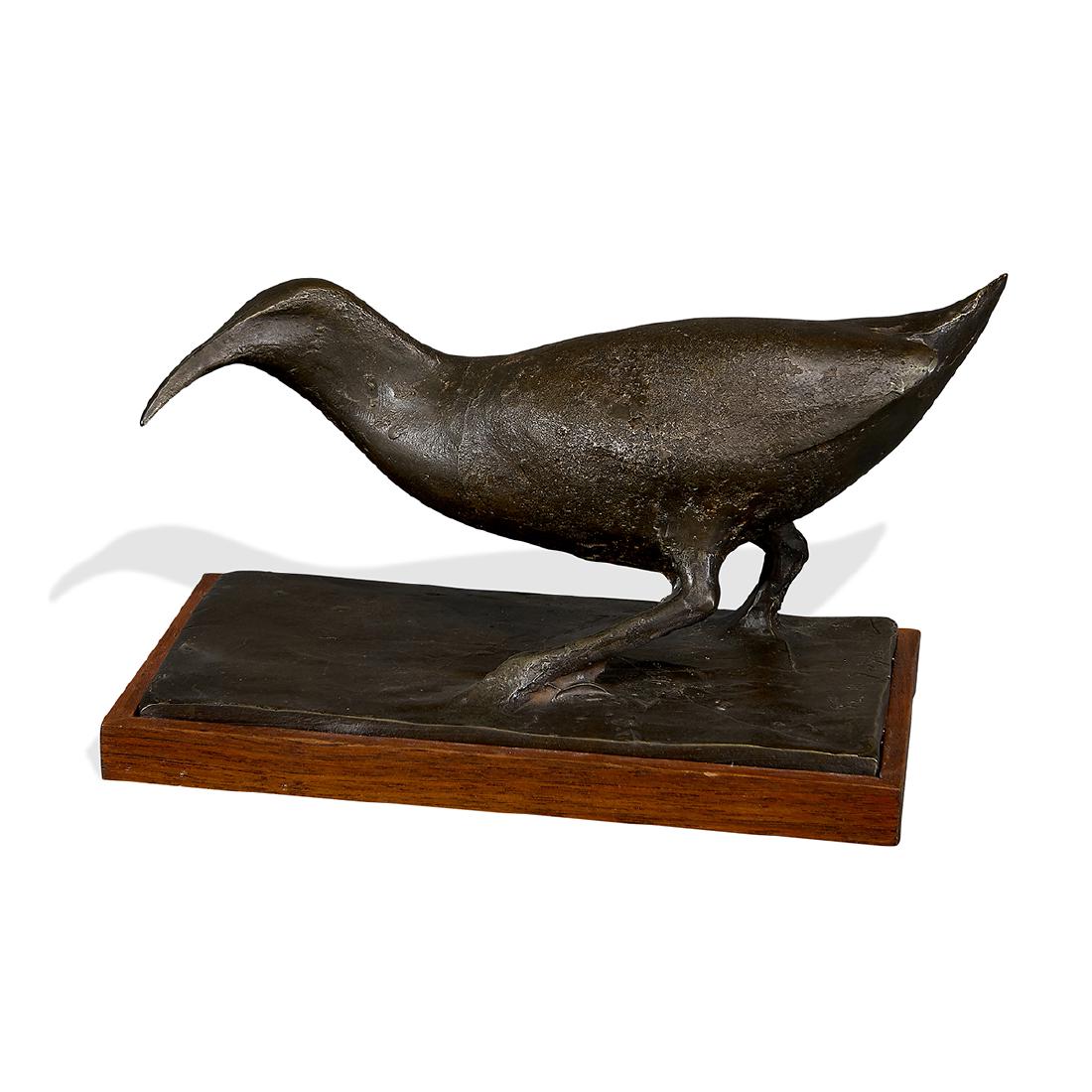 Matt Snebold, Bird Figure, 1992, bronze (1 of 3)