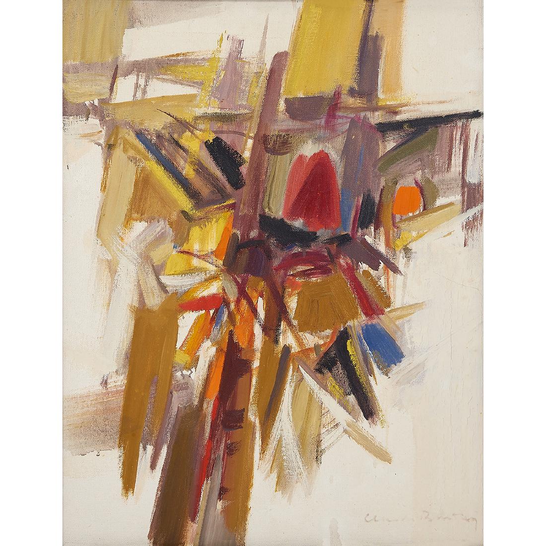 Claude Bentley, Untitled, oil on canvas (1 of 2)