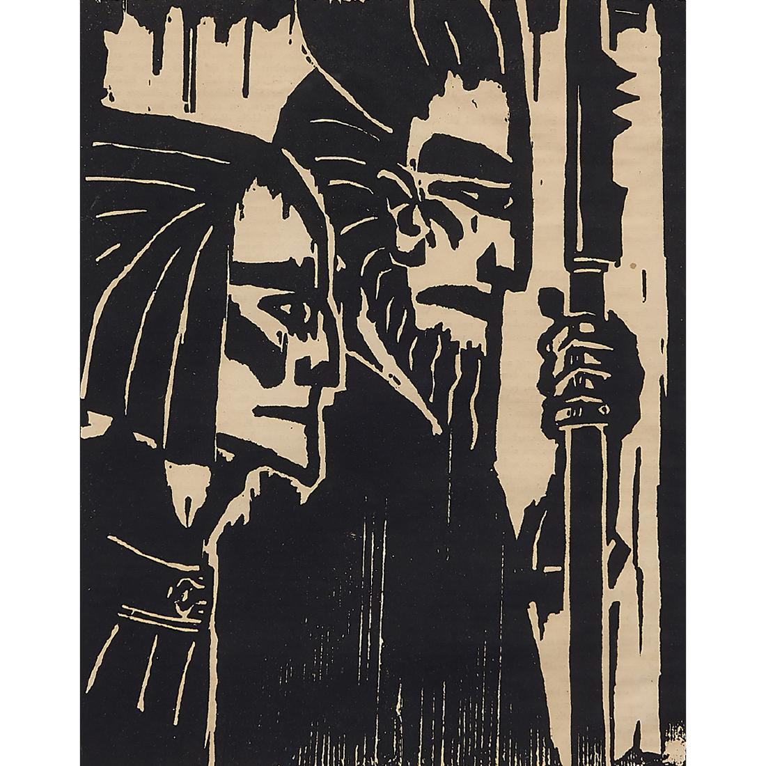 Christian Rohlfs, (20th C), Untitled (3 works) (1 of 6)