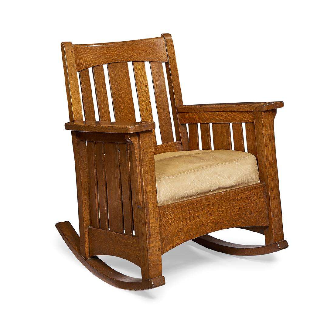 Charles P. Limbert Co. rocker, #1644 - Jun 09, 2019 | Toomey & Co ...