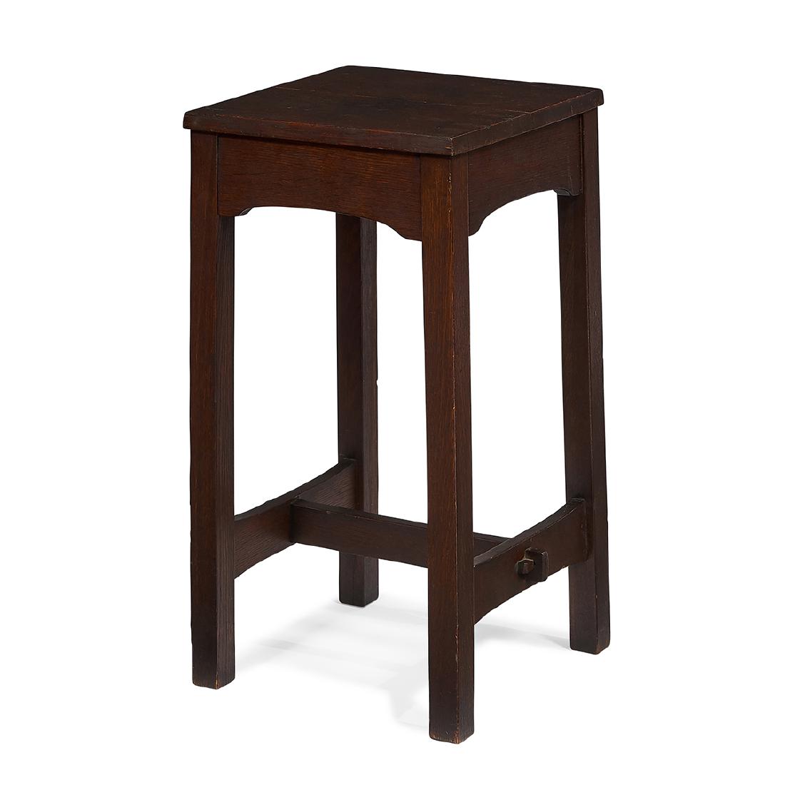 Gustav Stickley plant stand, #41 (1 of 1)