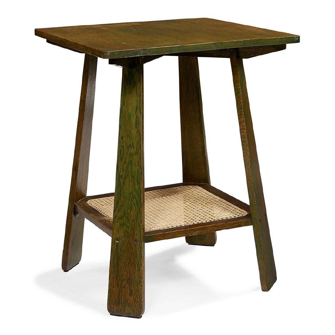 Charles P. Limbert Co. lamp table, #126 (1 of 1)