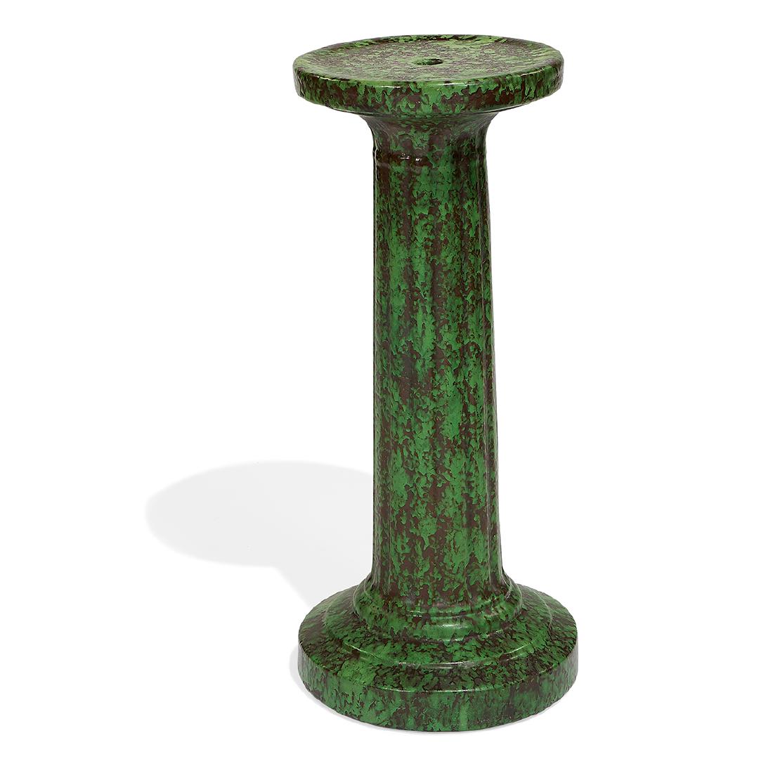 Weller Coppertone pedestal for birdbath/fountain (1 of 2)