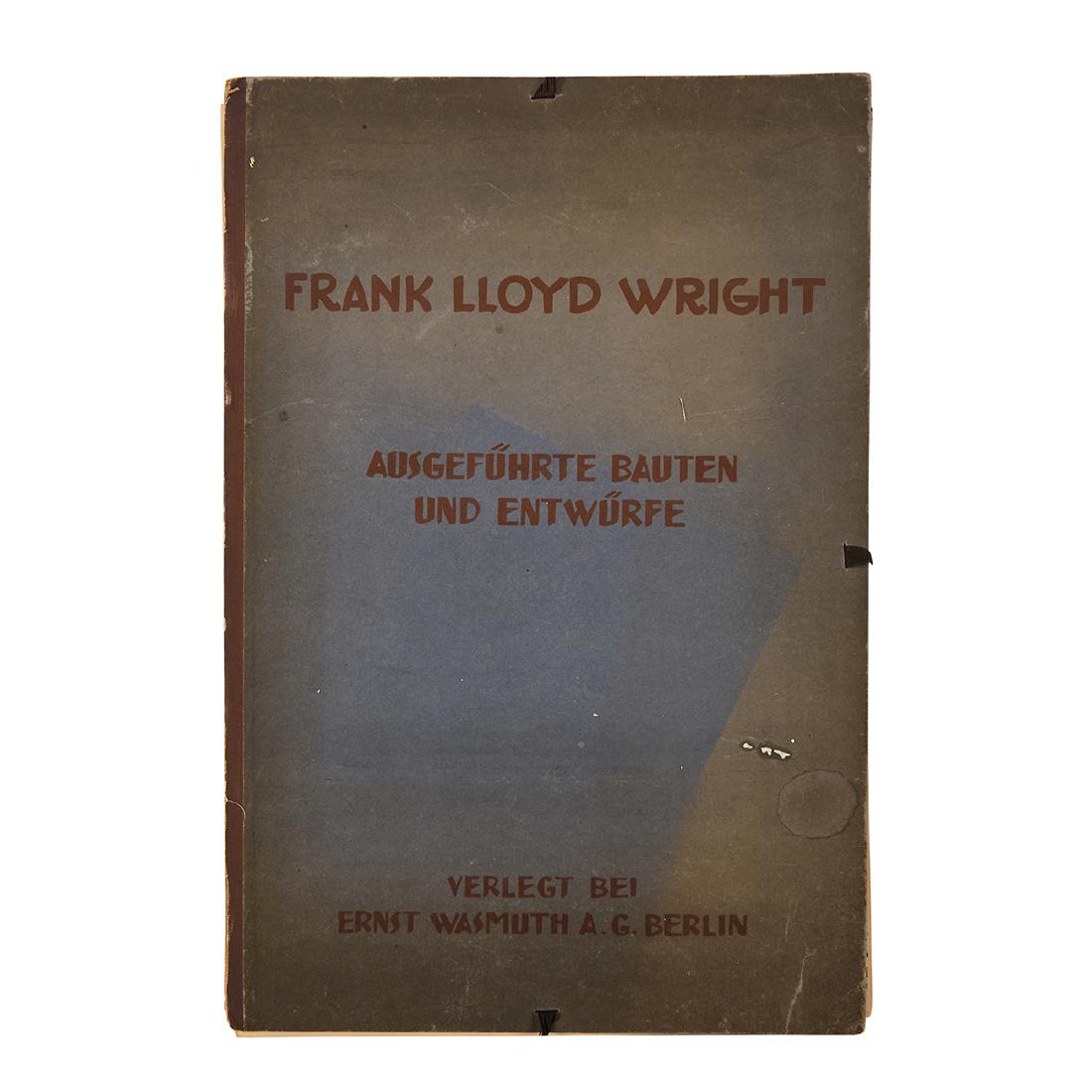 Frank Lloyd Wright Wasmuth portfolio (1 of 2)