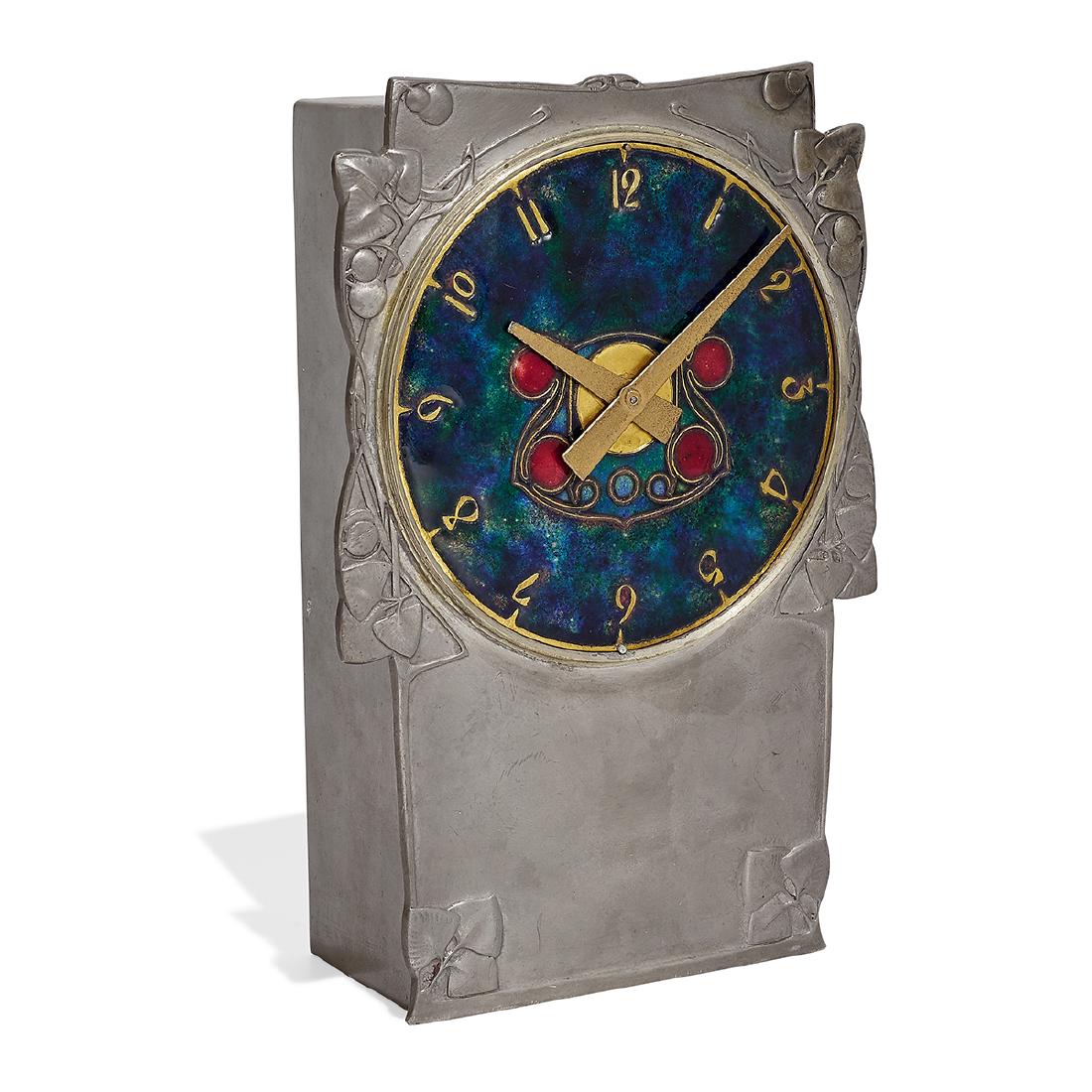 Archibald Knox / Liberty & Co Tudric clock, #0609 (1 of 4)