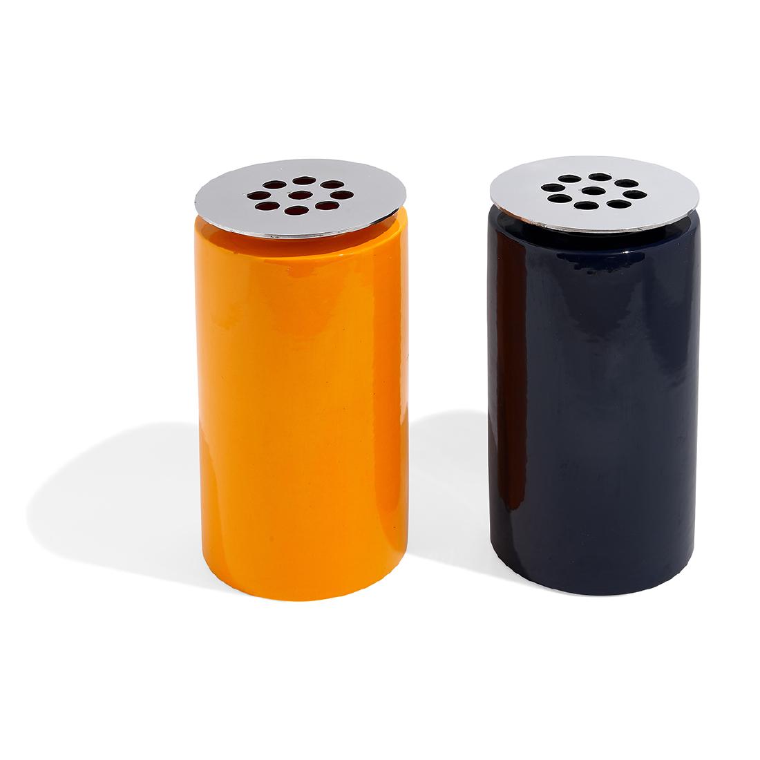 Gabbianelli Alto B vases, pair 12 1/8"h (1 of 2)