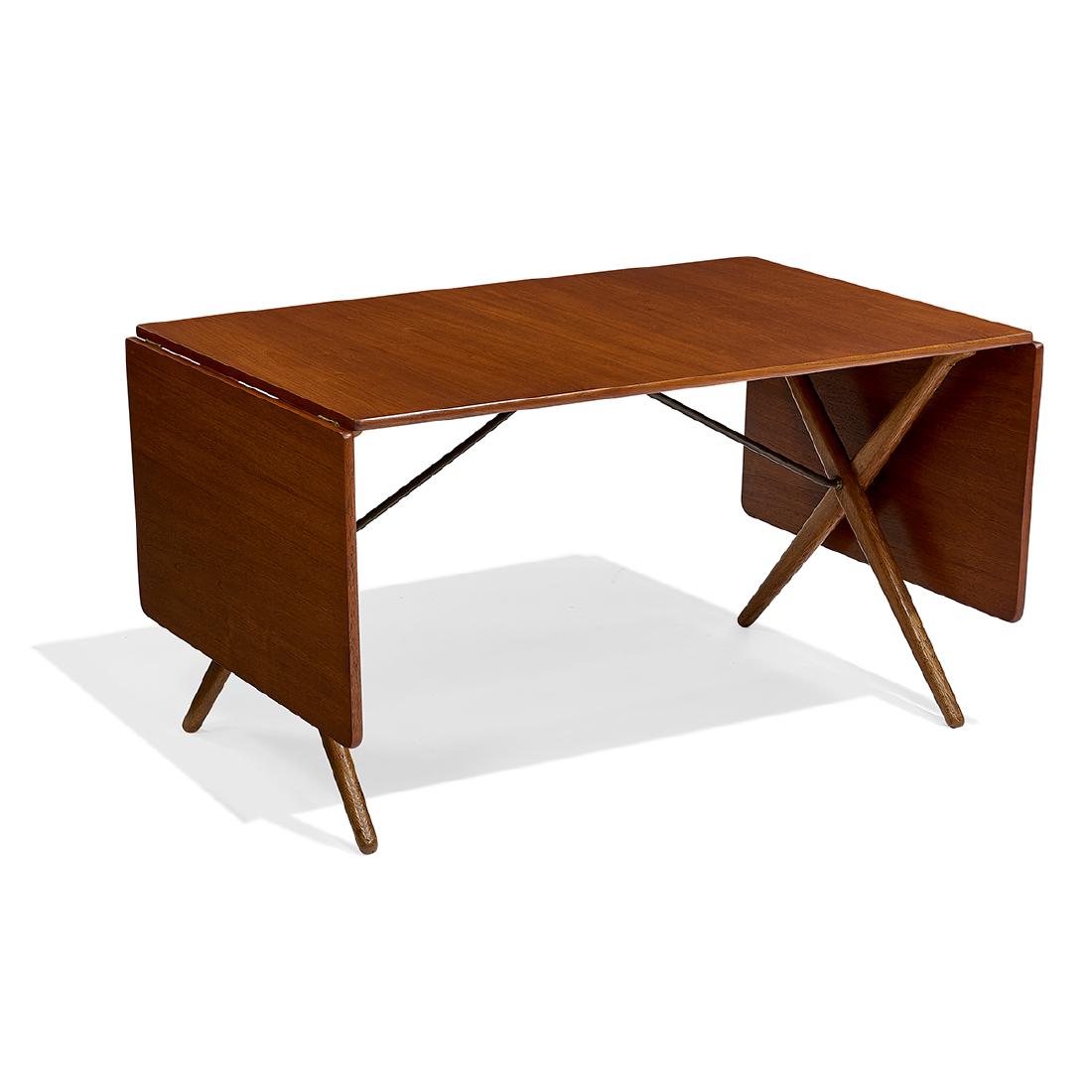 Hans Wegner for Andreas Tuck drop-leaf dining table (1 of 2)