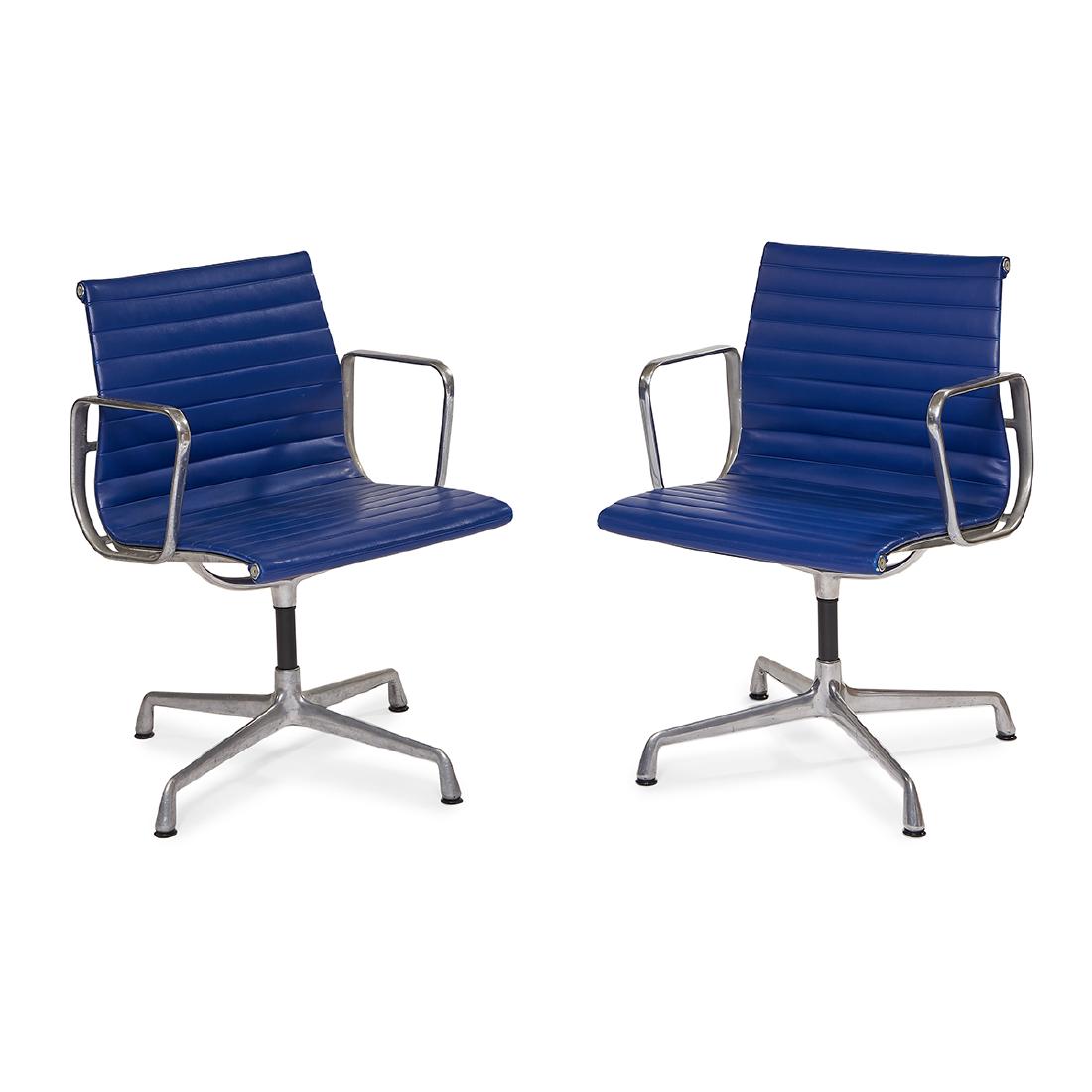 Eames Herman Miller Alum Group armchairs, pair (1 of 1)