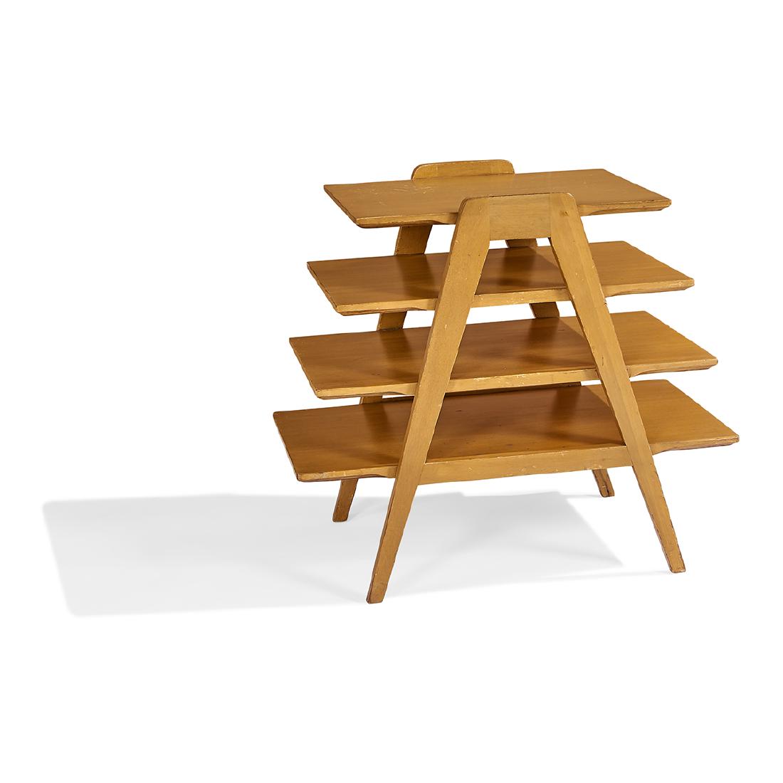 In the Style of Edward Wormley magazine rack (1 of 1)