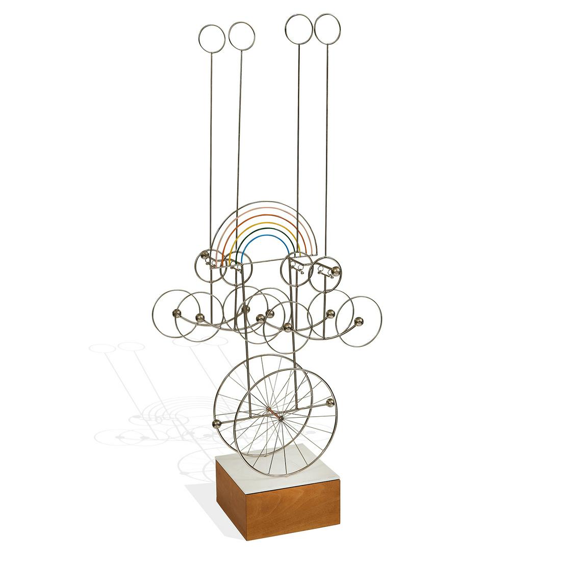 Joseph A. Burlini Kinetic Sculpture, 1978 (1 of 6)