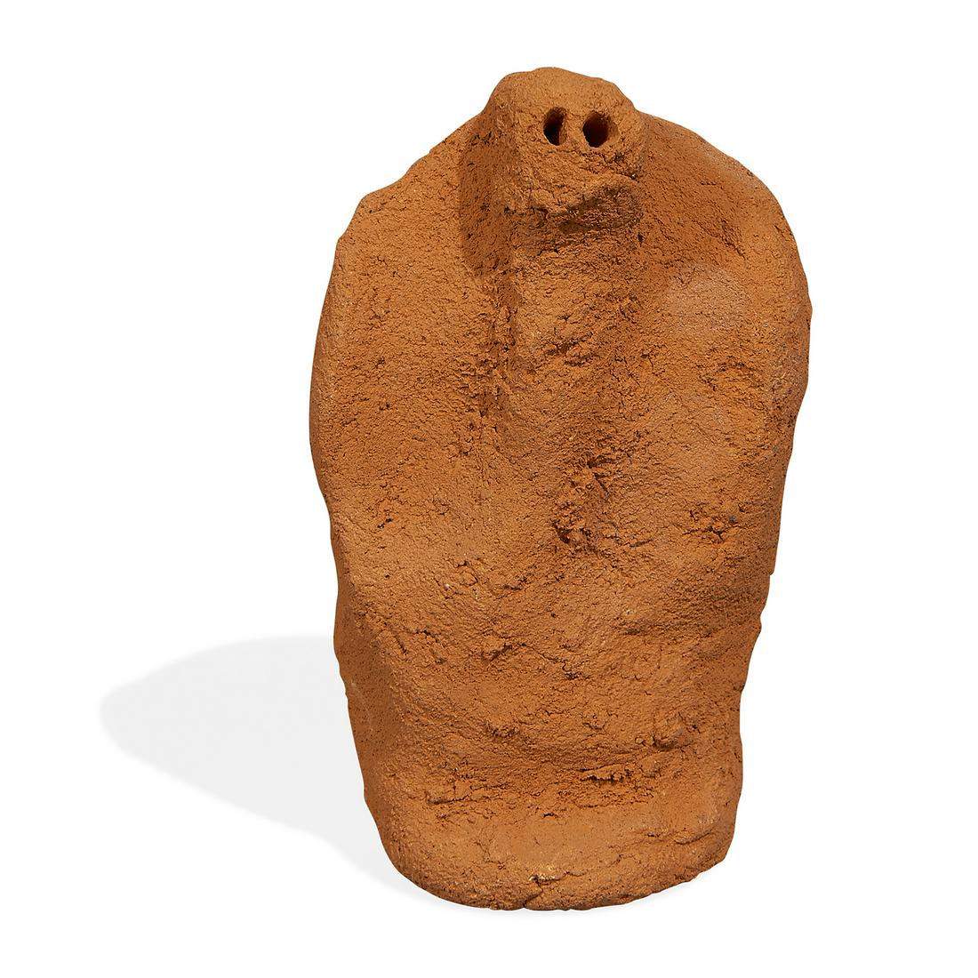 Magdalena Abakanowicz Figure, stoneware (1 of 3)