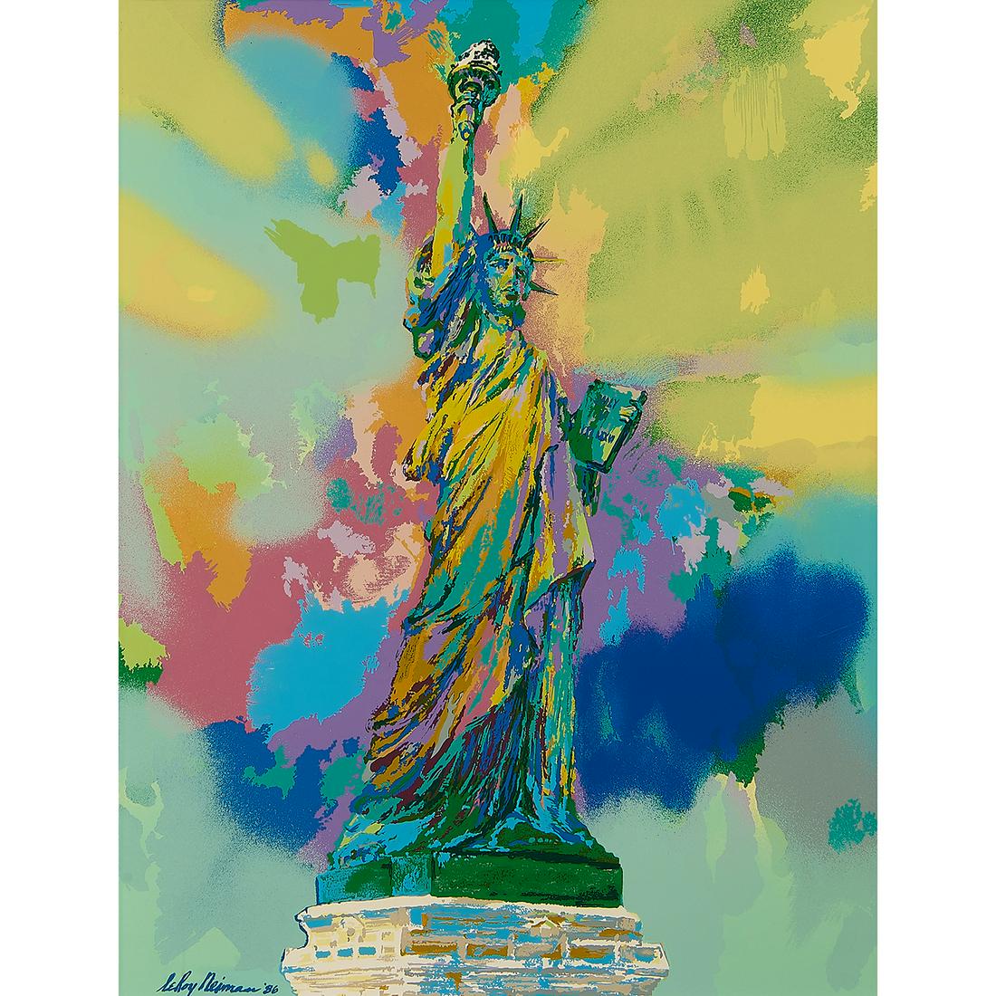 LeRoy Neiman Statue of Liberty, 1986 (1 of 2)