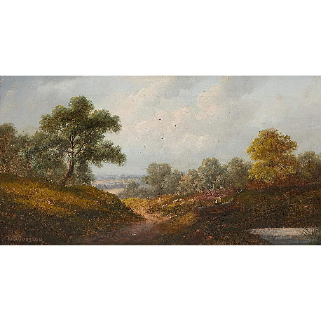 Theodore Rousseau Barbizon Landscape (1 of 2)