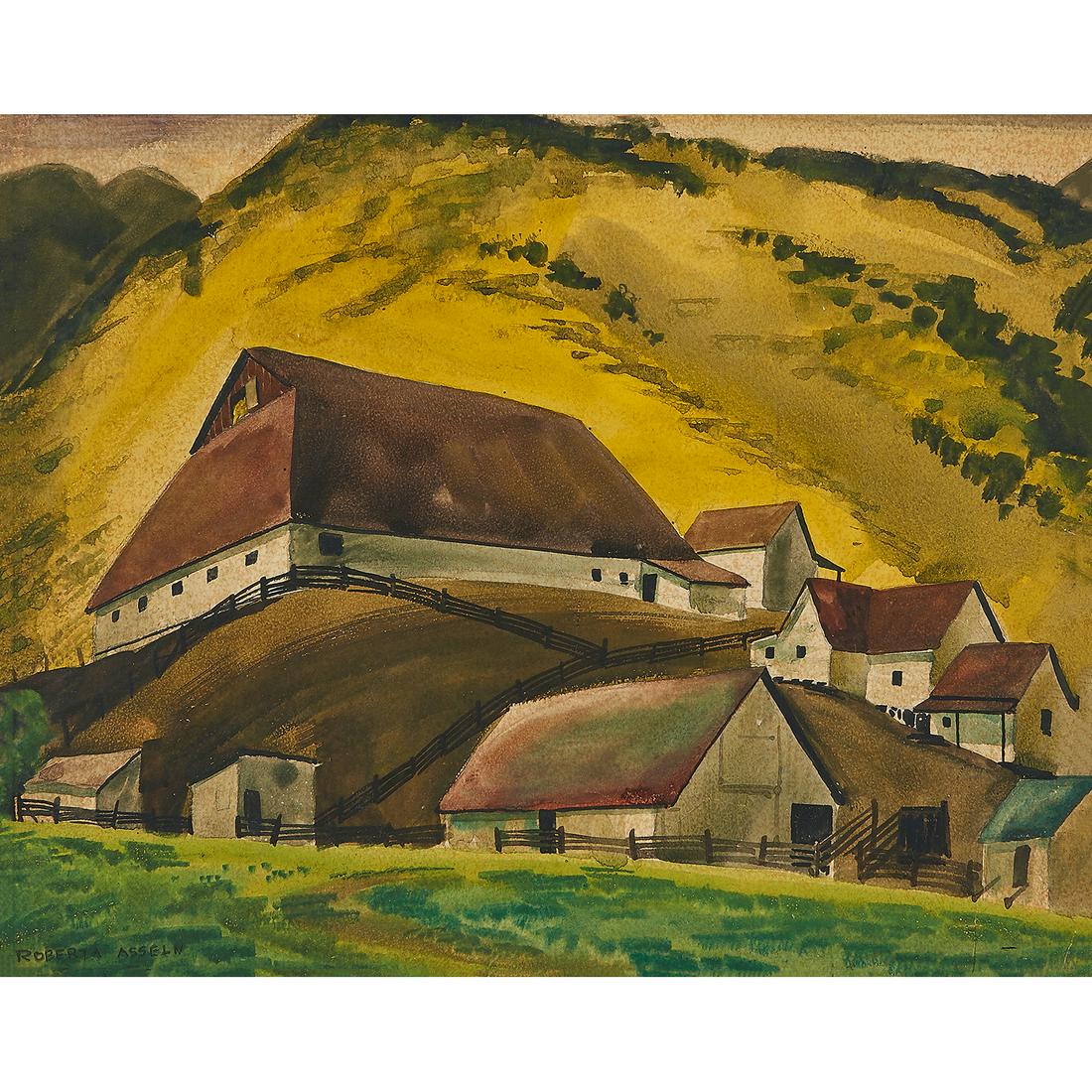 Roberta Asseln Hansen Near San Luis Obispo, 1952 (1 of 2)