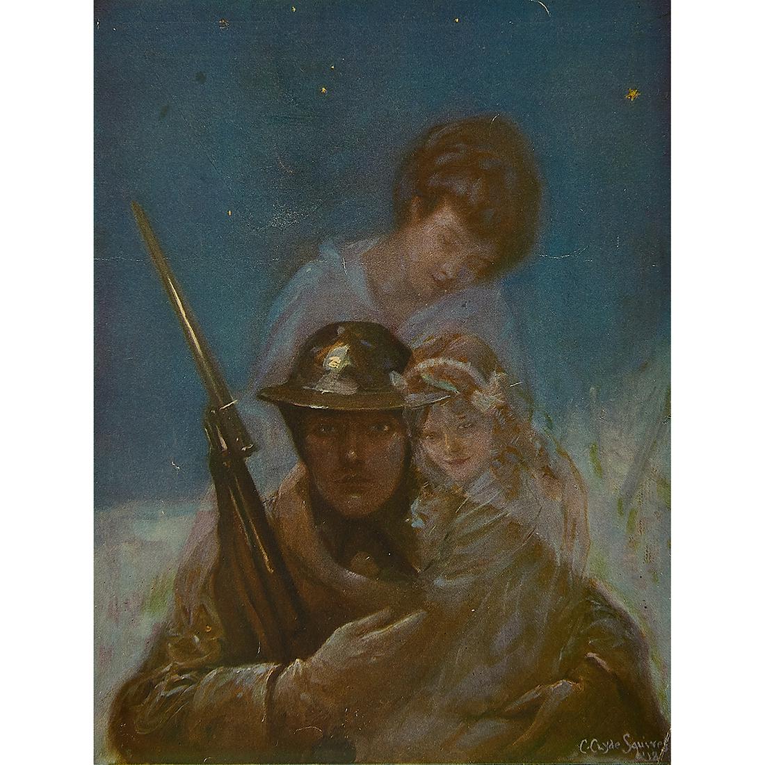 C. Clyde Squires His Christmas, original illust… (1 of 3)