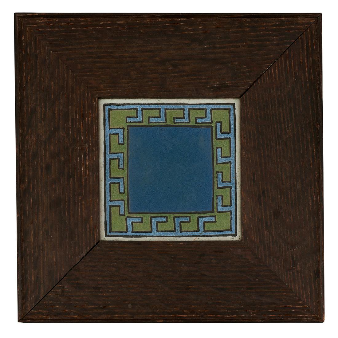 Saturday Evening Girls square trivet with Greek… (1 of 2)