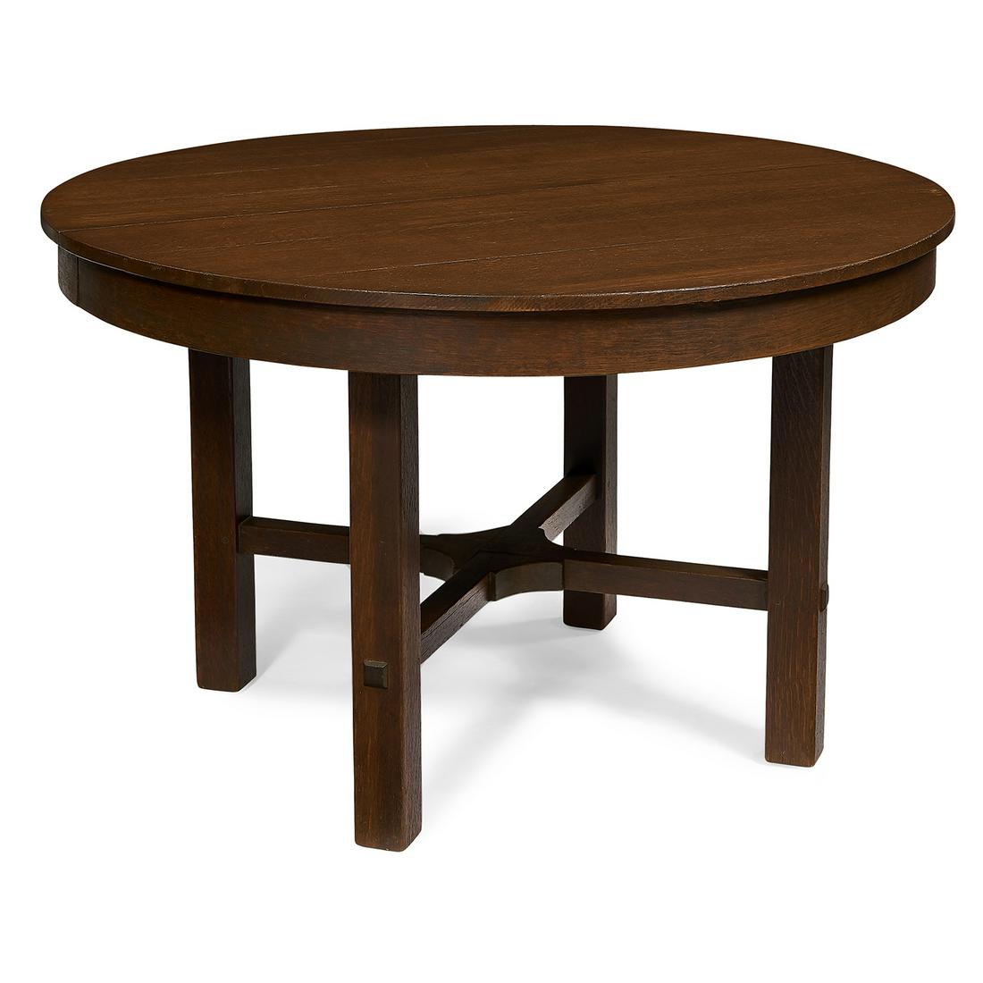 L. & J.G. Stickley dining table, #722 (1 of 2)