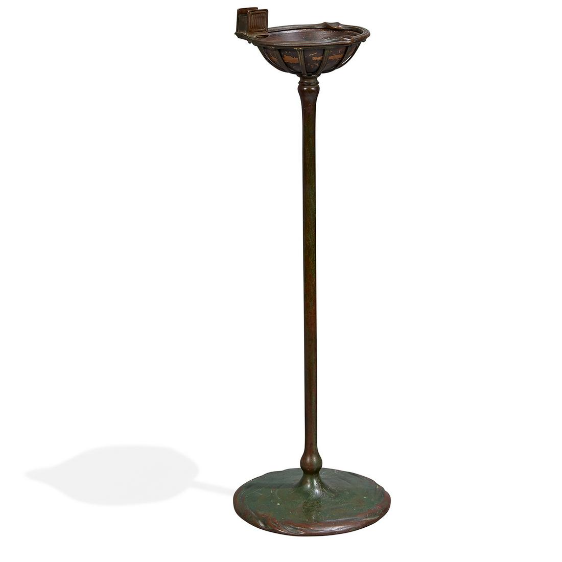 Tiffany Studios ash stand with match holder (1 of 1)