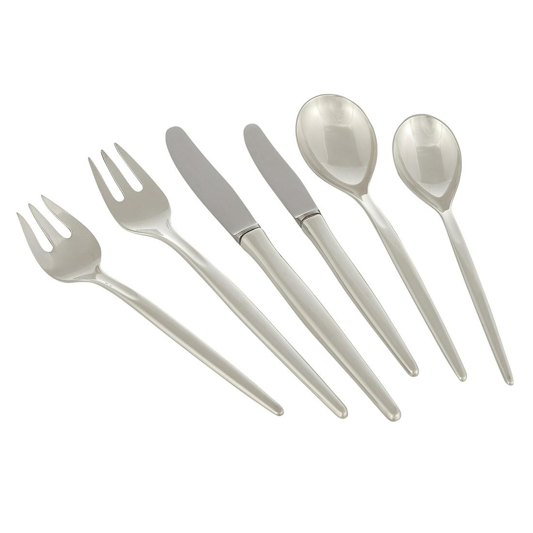 A. Michelsen flatware service for twelve (1 of 4)