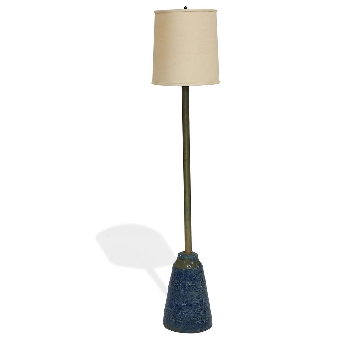 John Glick for Plum Tree Pottery floor lamp (1 of 1)